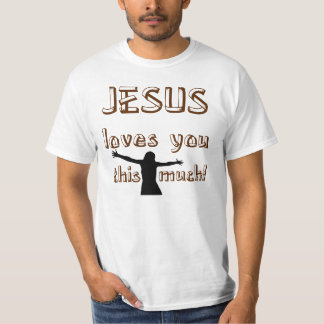 Jezus houdt zoveel van je t-shirt