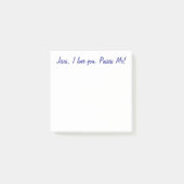 Jezus, ik hou van je Post-its Post-it® Notes (Voorkant)