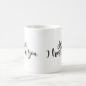 Jezus, ik vertrouw op je. koffiemok (Center)