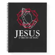 Jezus Ik Vertrouw Op Jou Biddende Handen & Kroon