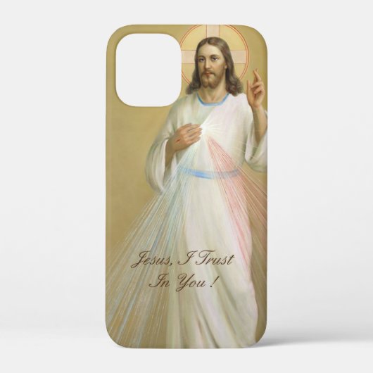 Jezus, ik vertrouw op jou Hoesje-Mate iPhone Case (Achterkant)