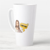 Jezus, ik zag dat latte mok (Linkerhoek)