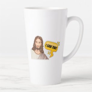 Jezus, ik zag dat latte mok