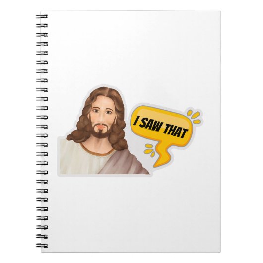 Jezus, ik zag dat notitieboek (Voorkant)