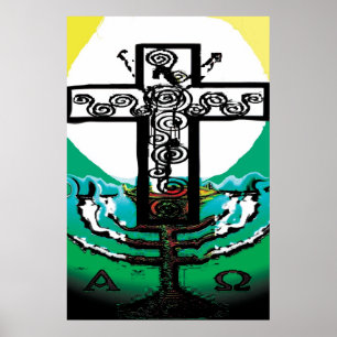 Jezus in de Eucharist Poster