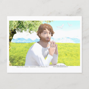 Jezus in de Hof (Getsemani) Briefkaart