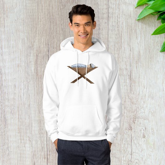 Jezus in de Mannen woede Hoodie
