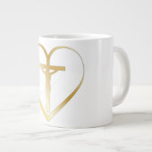 Jezus in het hart extra grote beker (Voorkant rechts)