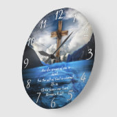 Jezus in het rimpelwater Romeinen 6:23 Grote Klok (Hoek)