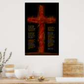 Jezus in Isaiah 53 Poster (Keuken)