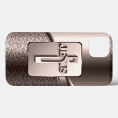 Jezus iPhone/iPad-case Case-Mate iPhone Case (Achterkant (horizontaal))