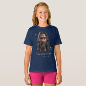 Jezus is bij u t-shirt (Voorkant volledig)