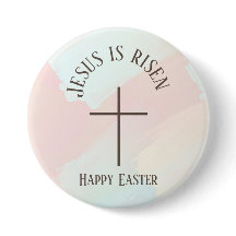 Jezus is blij met paasmoderne Arch Typografie
