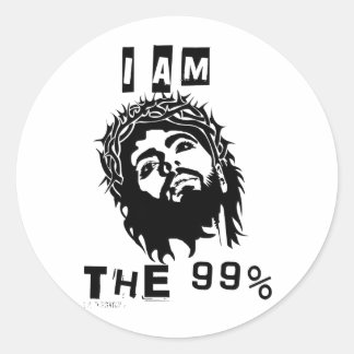 Jezus is de 99% ronde sticker