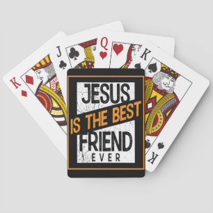 JEZUS IS DE BESTE VRIEND OOIT POKERKAARTEN
