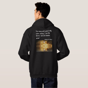 Jezus is de Christus. Iedereen zwart Hoodie