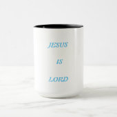 Jezus is de heer mok (Midden)