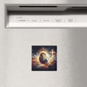 Jezus is de Leeuw en het Lam Magneet (Insitu (Vaatwasser))