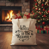 Jezus is de Rede Christelijk Tote Bag