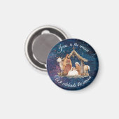 Jezus is de reden dat we de seizoensmagneet vieren magneet (Voorkant / Achterkant)