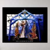 Jezus is de reden - Nativity Reflection Poster (Voorkant)