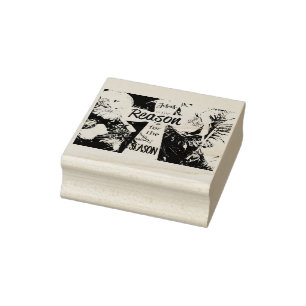 Jezus is de reden 	rubberstempel