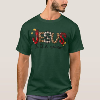 Jezus is de reden voor Buffalo Pset Leopard Christ T-shirt