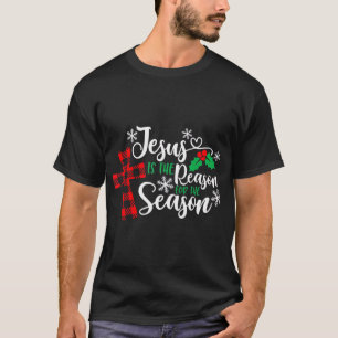 Jezus is de reden voor de saaie kerst t-shirt