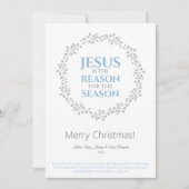 Jezus is de reden voor de Season Wreath (Voorkant)