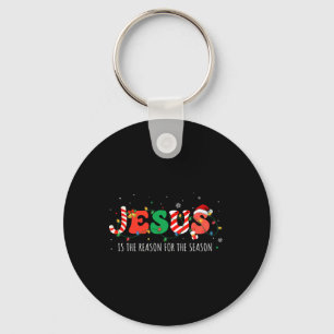 Jezus is de reden voor het Christelijke geloof van Sleutelhanger