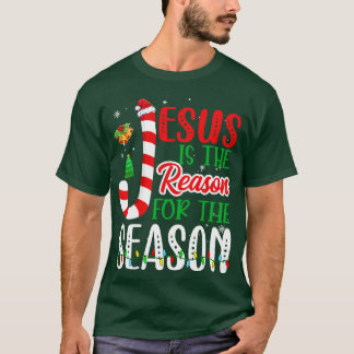 Jezus is de reden voor het Christelijke geloof van T-shirt