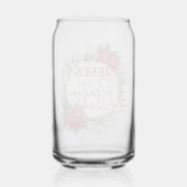 Jezus is de reden voor het kerstfeest blikvorm glas (Achterkant)