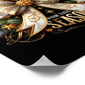 Jezus is de reden voor het kerstfeest Jezus Poster (Hoek)