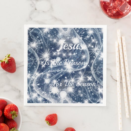 Jezus is de reden voor het kerstfeest servet (Insitu)