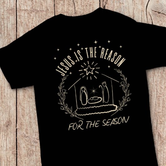 Jezus is de reden voor het kerstfeest t-shirt