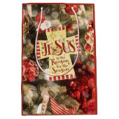 Jezus is de reden voor het seizoen medium cadeauzakje (Voorkant)