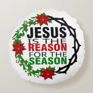 Jezus is de reden voor het seizoen rond kussen