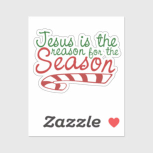 Jezus is de reden voor het seizoen sticker