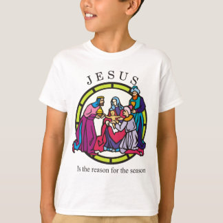 Jezus is de reden voor het seizoen t-shirt