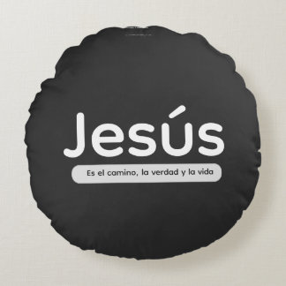 Jezus is de weg, de waarheid en het leven rond kussen