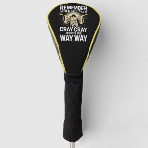 Jezus Is De Weg Kerst Morsig Geloof Religieus Golfheadcover