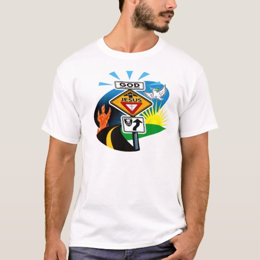Jezus is de weg t-shirt (Voorkant)