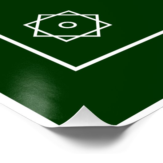 Jezus is groter in het Arabisch Perfect Poster (Hoek)