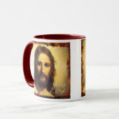 Jezus is Heer A1 Mok (Voorkant links)