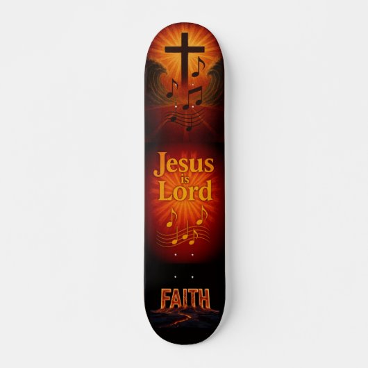 Jezus is Heer Skateboard (Voorkant)