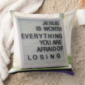 Jezus is het Christelijke gebaar Kussen (Deken)