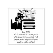 Jezus is hoop 	rubberstempel (Afrduk)