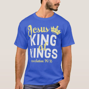 Jezus is Koning Bijbel Openbaring 1916 T-shirt