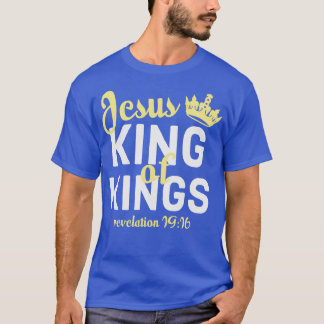Jezus is Koning Bijbel Openbaring 1916 T-shirt
