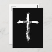 Jezus is koning briefkaart (Voorkant / Achterkant)